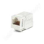 Keystone Jack RJ-458P8C KJNE-8P8C-C5e-90-WH