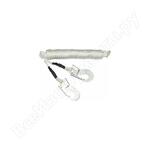 из каната 10 м с 2 монтажными карабинами