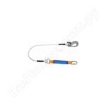 из каната с амортизатором, монтажным и соединительным карабином из каната с амортизатором, монтажным и соединительным карабином