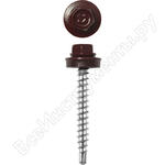 4,8x60 мм RAL3005 темно-красн. (200 шт.)