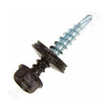 4,8х35 RAL8019 коричневый 60 шт.