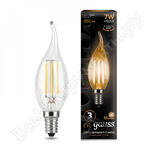 LED Filament Свеча на ветру