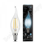 LED Filament Свеча на ветру