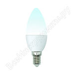 LED-C37-6W/NW/E14/FR/MB PLM11WH