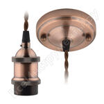 DLC-V-S22K/E27 TS/1,5M/BL BRONZE