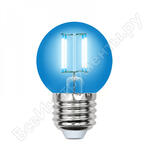 LED-G45-5W/BLUE/E27 GLA02BL