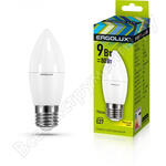LED-C35-9W-E27-3K Свеча
