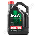 Specific CNG LPG SAE 5W40