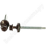 4,8х51 RAL8017 коричневый шоколад (40 шт.)