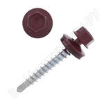 4,8х35 RAL3005 винно-красный (250 шт.) 4,8х35 RAL3005 винно-красный (250 шт.)