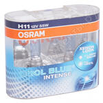 H11 55 PGJ19-2+20% COOL BLUE INTENSE 4200K 12V /1/10