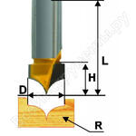 ф19х16, r10, хв. 12мм