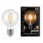 LED Filament G95 E27 6W 2700K