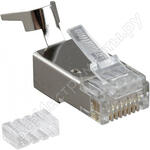 RJ-458P8C PLUG-8P8C-UV-C6-TW-SH-10