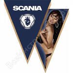 SCANIA с девушкой